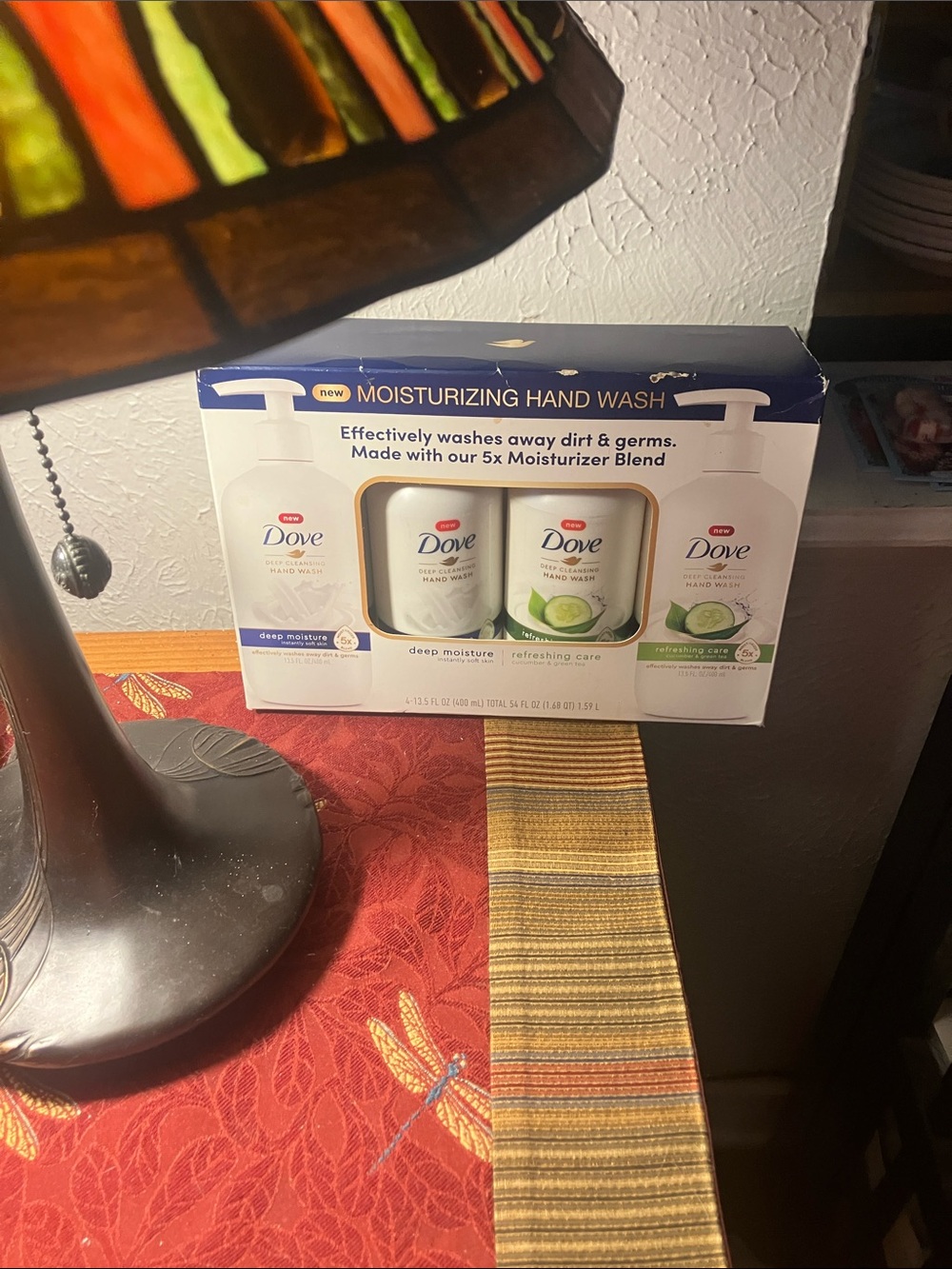 Dove Moisturizing Hand Wash Trio - White